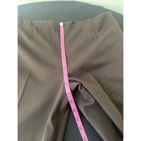 Talbots Dress Pants Womens Sz 14 Brown Stretch Office Casual Work Minimalist - Picture 6 of 7